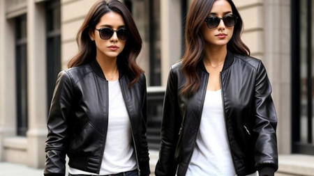 How to Style a Leather Bomber Jacket for Every Season